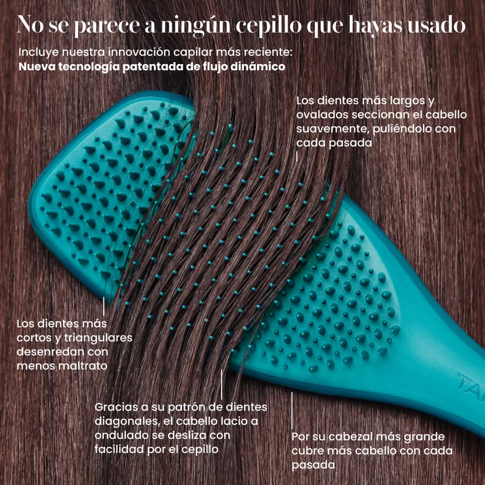 THE COMPLETE CAREBRUSH&trade; RADIANT TEAL (CEPILLO PARA CABELLO DELGADO)
